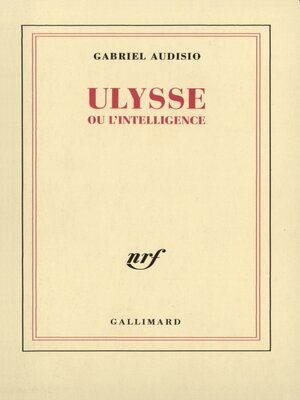 cover image of Ulysse ou l'intelligence